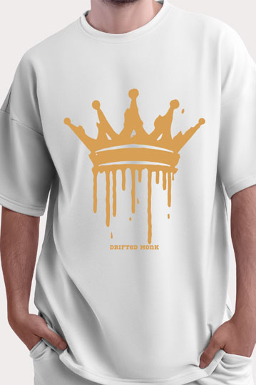 Round Neck White T-shirt